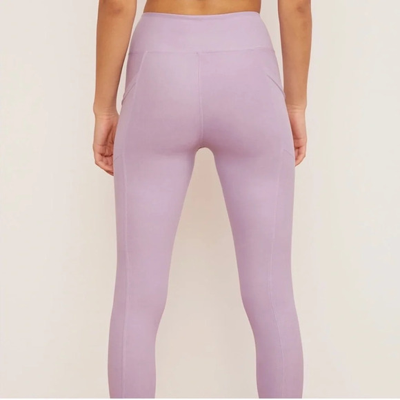 Wolven Lavender Crossover Pocket Leggings NWT XS - Picture 4 of 12